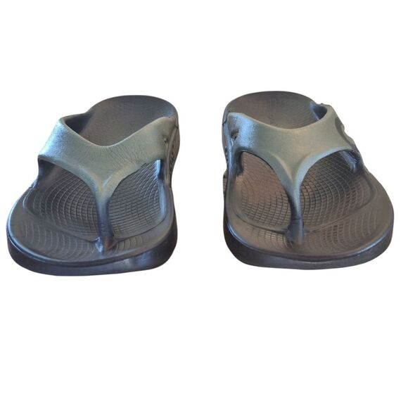 OOFOS OOriginal Sport Recovery Sandals Unisex Tactical Green Men's 9 Women's 11 - Picture 3 of 12